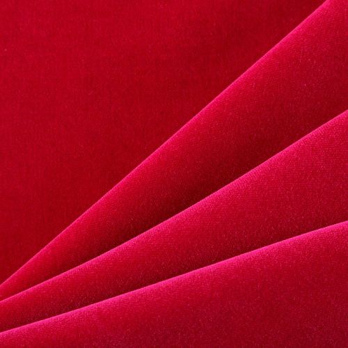 Бархат 002-06326 малиновый однотонный