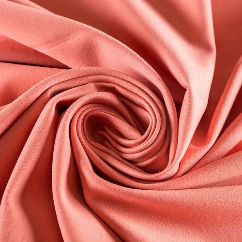 Джерси 014-03728 лососевый однотонный