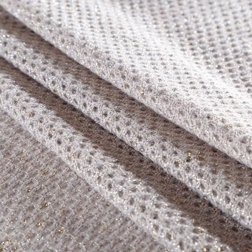 Трикотаж вязаный 056-05767 серый с люрексом