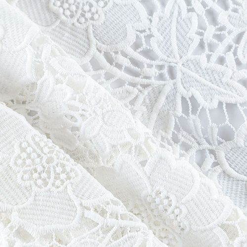 Гипюр-макраме 012-08450 молочный