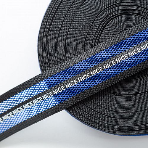 Резинка TBY декоративная 40 мм Nice ET20-074005 синий 