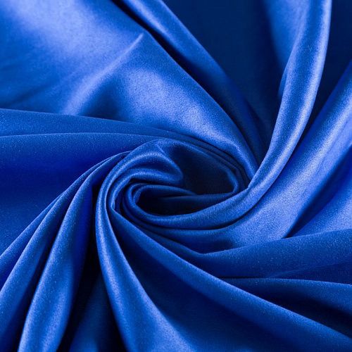 Замша-джерси К28-533 синий электрик однотонный