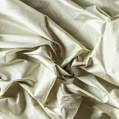 Дикий шелк К16-047 снежная мята однотонный