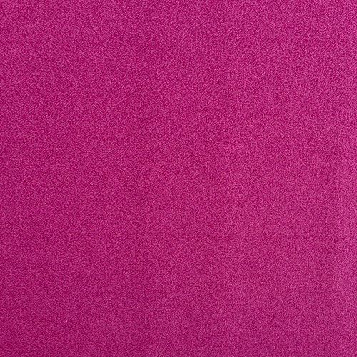 Креп 026-02161 темная фуксия одотонный
