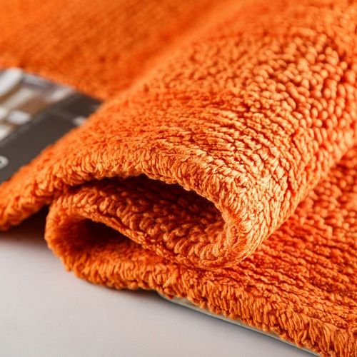 Коврик для ванной комнаты 60х60 см CAWO UNI 1000-323 оранжевый