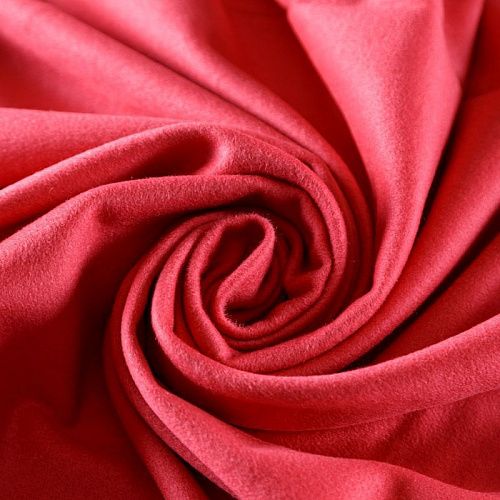 Кашемир 022-05197 клубничный однотонный