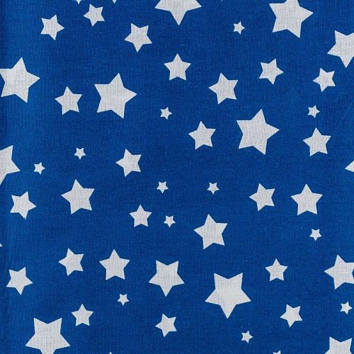 Бязь 007-00675 синий принтованный