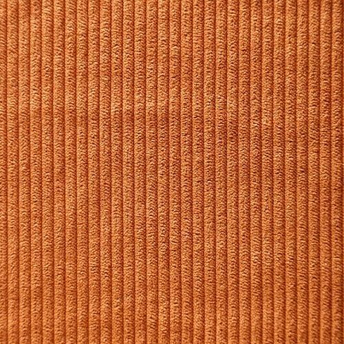 Вельвет 008-06497 жженый апельсин однотонный