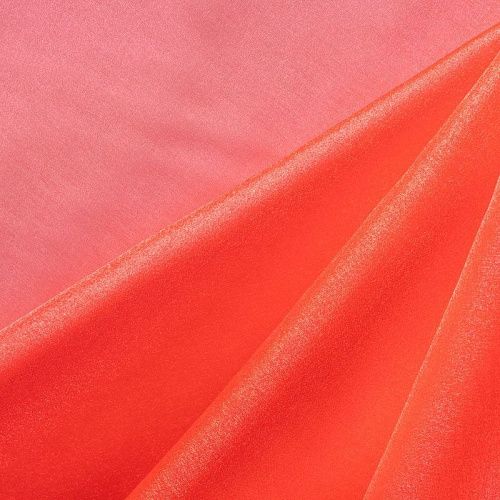 Органза К33-993 алый однотонный