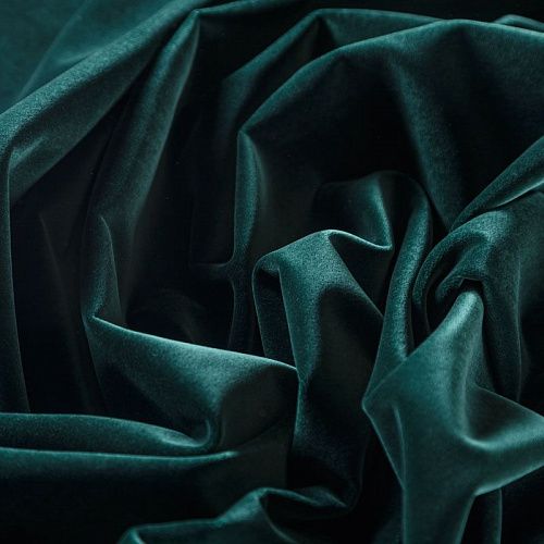 Бархат 002-06306 малахитовый однотонный