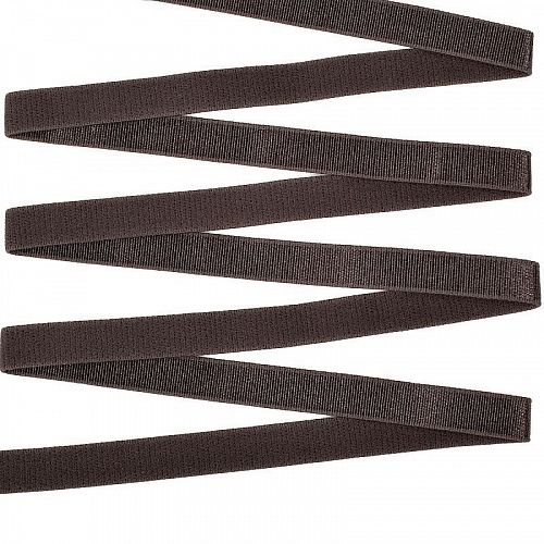 Резинка TBY 10 мм бельевая для бретелей RBB05304/1 шоколадно-коричневый