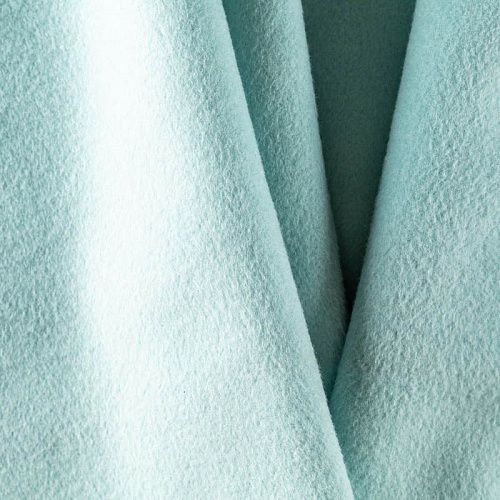 Ткань пальтовая К25-398 ментоловый однотонный