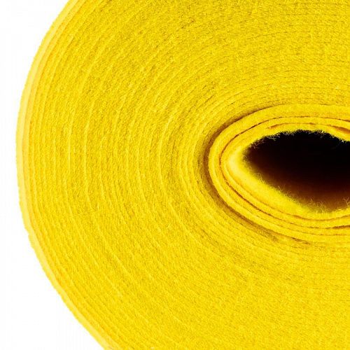 Фетр К33-632 желтый однотонный