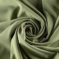 Ткань костюмно-плательная К33-349 оливковый однотонный