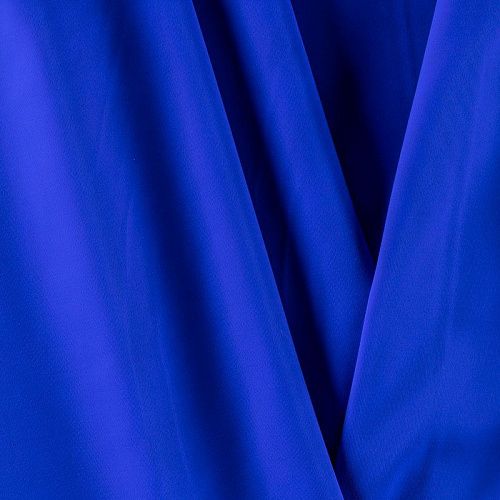 Лайкра К33-755 васильковый однотонный