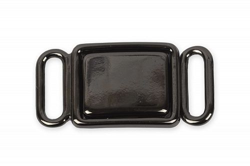 Застежка для бюстгальтера BLITZ 27х14 мм металл BBT039-06 черный никель