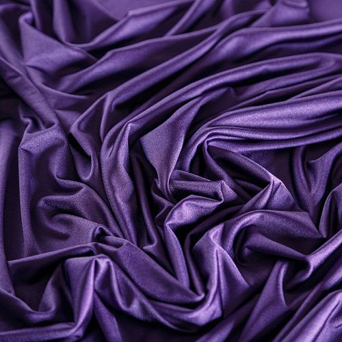 Трикотаж 056-07306 пурпурный однотонный