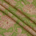 Батист 003-16631 зеленый принтованный