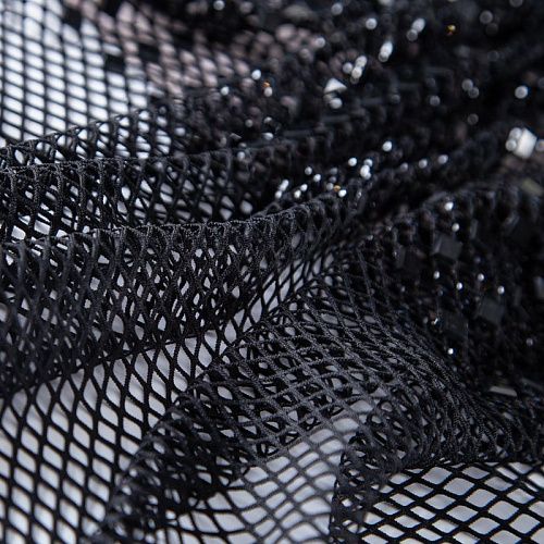 Сетка со стразами Swarovski 050-19872 черный