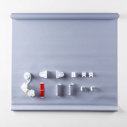 Штора рулонная PLAIN 55х150 см 6531403 серый