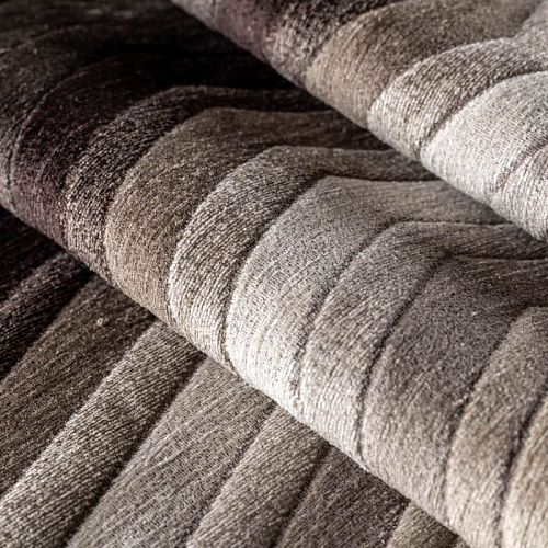 Ткань портьерная шенилл Т400-02-22 серо-коричневый 