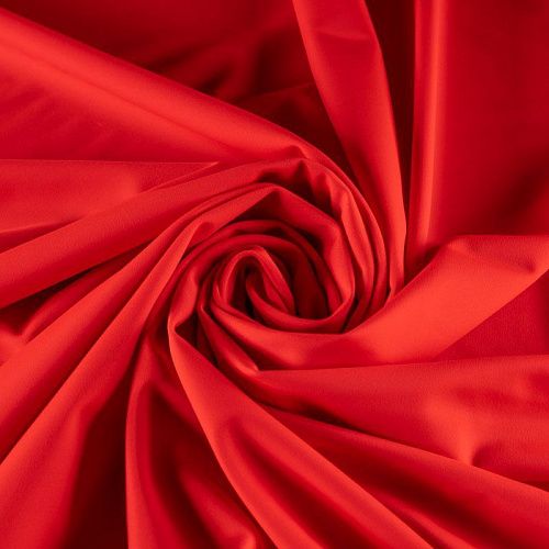 Лайкра К33-758 красный однотонный