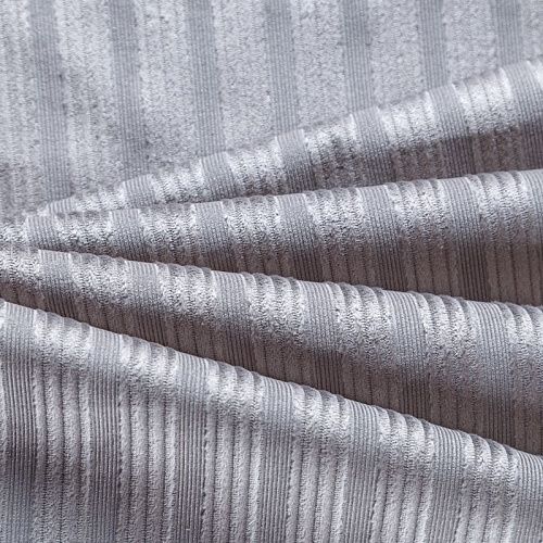 Вельвет 008-05830 серый однотонный