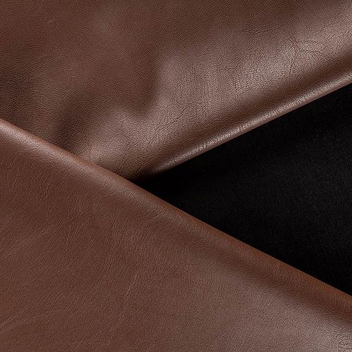 Экокожа стрейч К33-435 коньячный однотонный