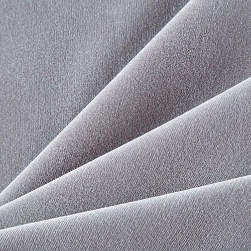 Бархат 002-06317 светло-серый однотонный