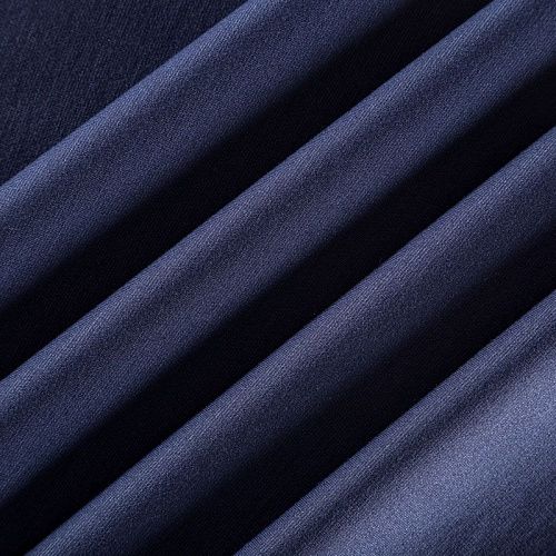 Джерси 014-03152 темно-синий однотонный