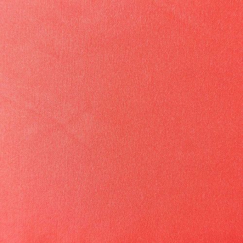 Сатин-коттон стрейч 063-07975 коралловый однотонный