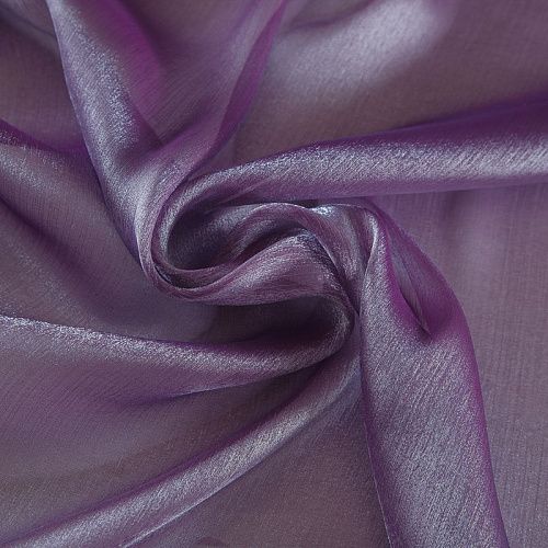 Органза 039-18829 фиолетовый однотонный