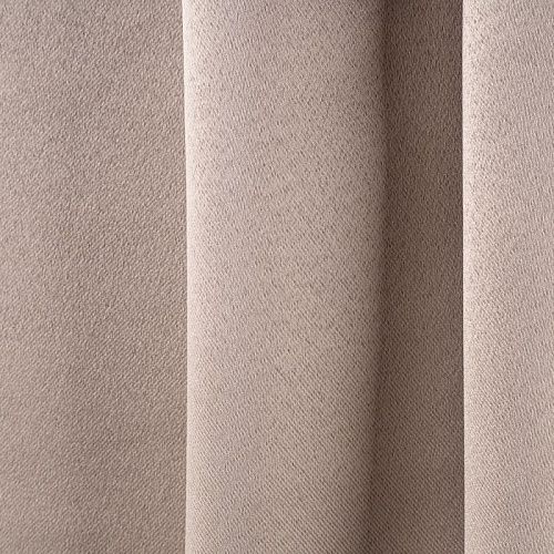 Ткань портьерная блэкаут h-290 см 10-02-00498 кэмел однотонный