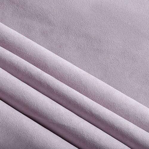 Замша искусственная 018-02423 выбеленный лавандовый однотонный