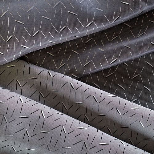 Ткань подкладочная 045-01942 серебристо-серый жаккардовый