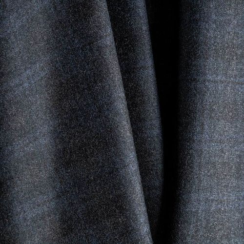 Ткань костюмная К36-253 серый принтованный