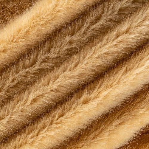 Мех искусственный К36-256 кэмел однотонный