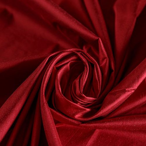 Дикий шелк 016-04903 вишневый однотонный