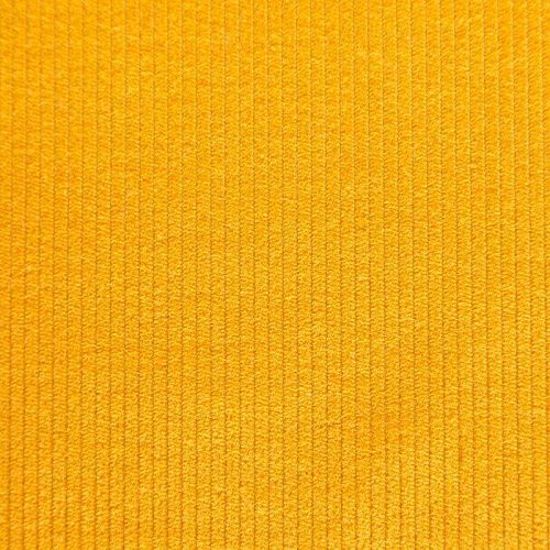 Вельвет 008-05940 шафрановый однотонный