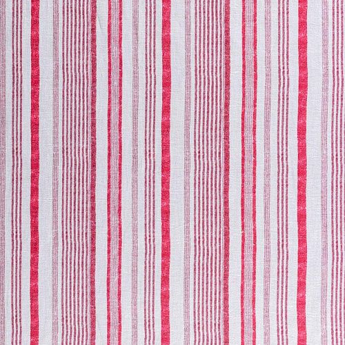 Лен-вискоза 035-00859 белый принтованный