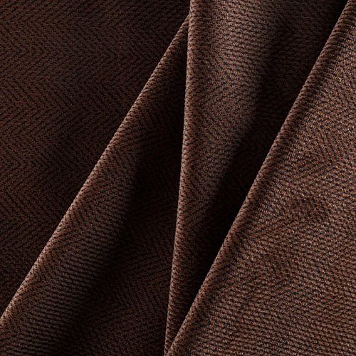 Вельвет 008-05853 шоколадный принтованный