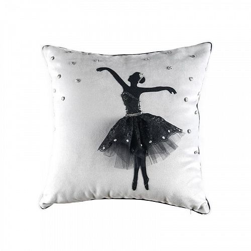 Наволочка 43х43 см декоративная на молнии 510234 