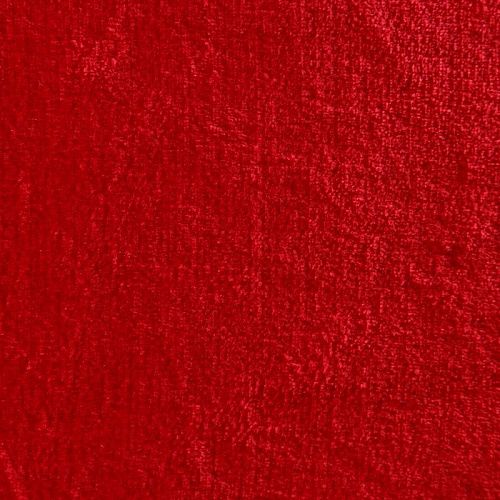 Флис-мех 061-09181 красный однотонный