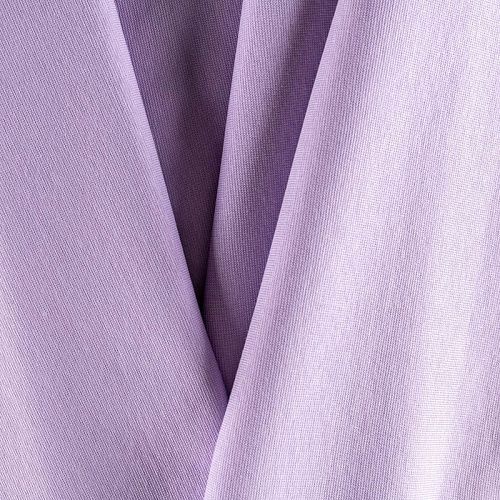 Трикотаж бесшовный (Рибана) К36-043 лавандовый однотонный