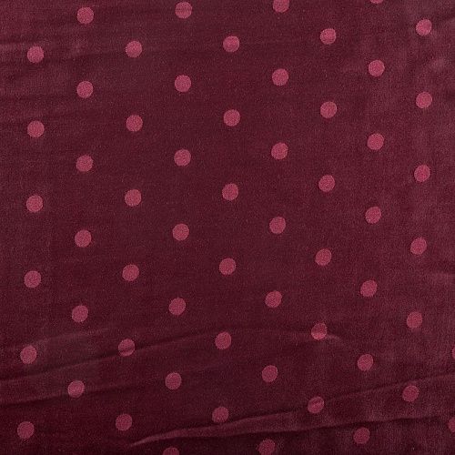 Вискоза атласная 009-04014 винный жаккардовый