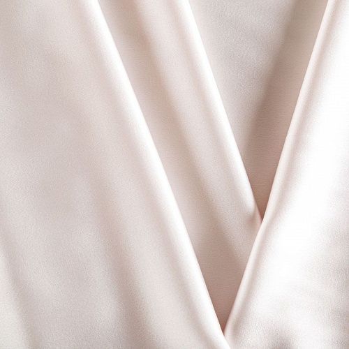 Сатин 001-07000 молочный однотонный