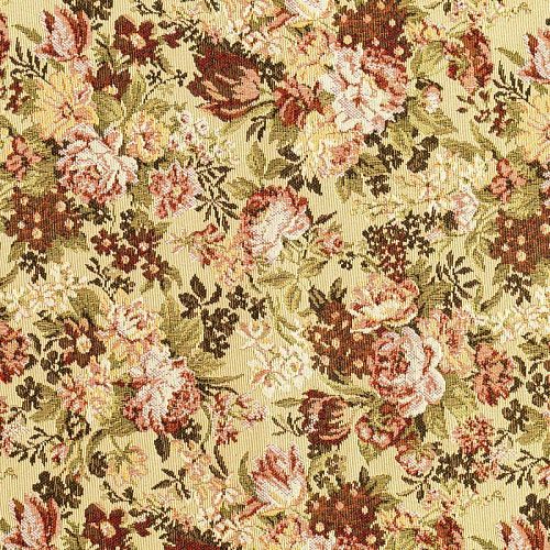 Гобелен гостиный 513-02-72 бежевый букеты