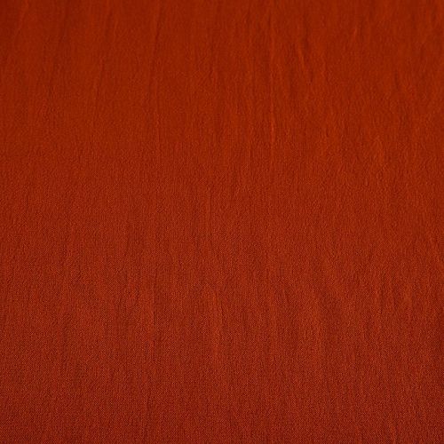 Вискоза 009-16511 темно-оранжевый однотонный