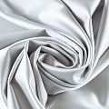 Сатин стрейч 001-08197 светло-серый однотонный
