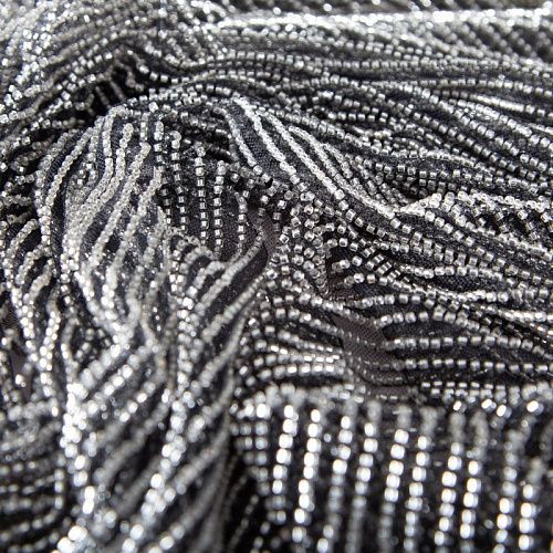 Сетка с бисером 050-19871 черный
